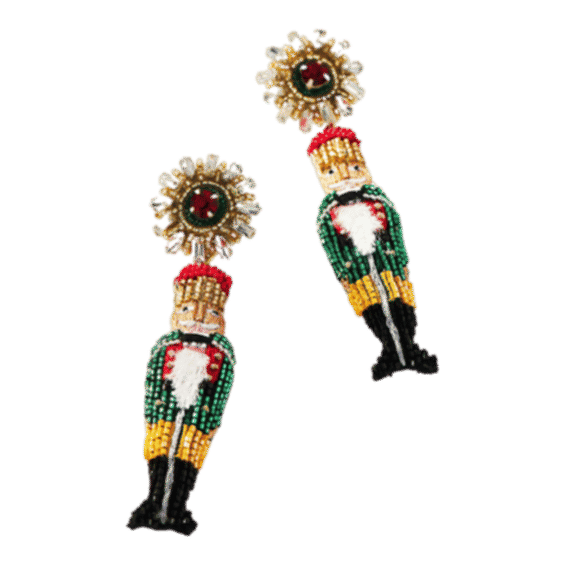 Nutcracker Drop Earrings