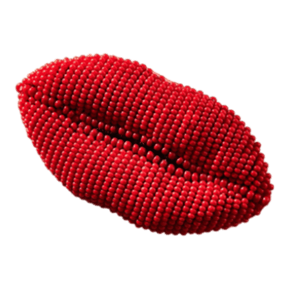 Mignonne Gavigan x Anthropologie Lips Brooch