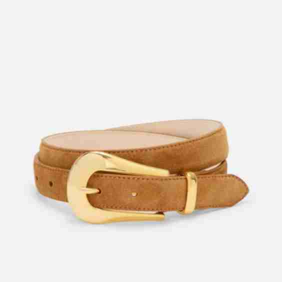 No. 17 Suede Belt