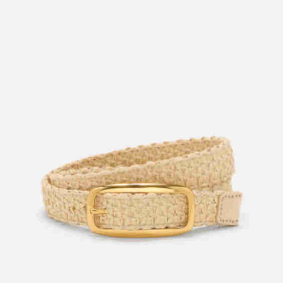 Raffia Belt