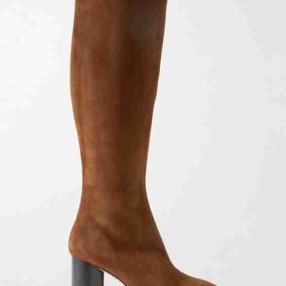Ariana Leather Knee Boots