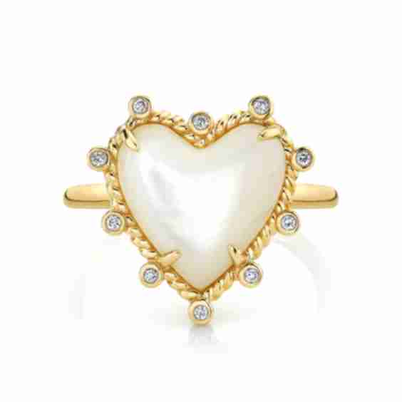 Heart Twist Ring 