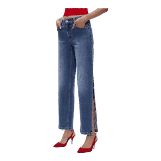 Gayle Embellished Side Jean