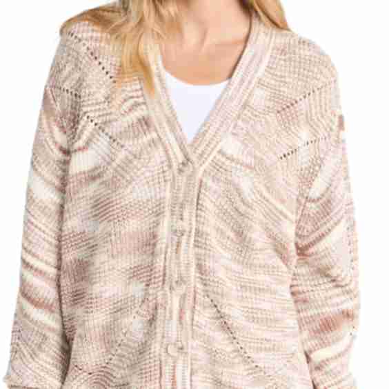 Spacedye Sasha Vee Cardigan
