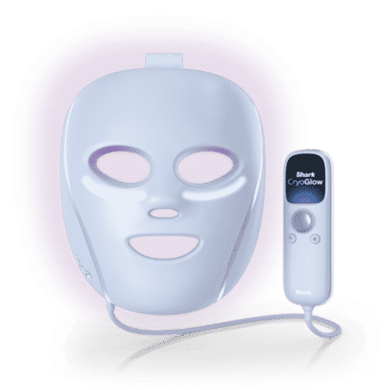CryoGlow Red Blue & Infrared iQLED Face Mask & Under Eye Cooling 