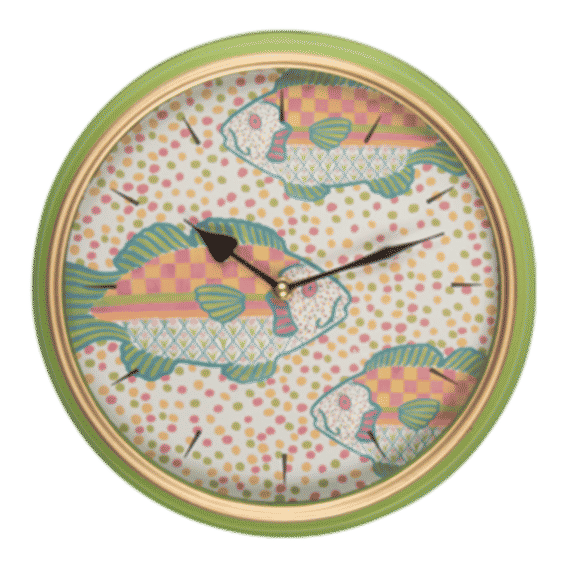 Freckle Fish Wall Clock