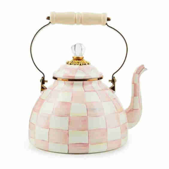 Rosy Check 3 Quart Tea Kettle
