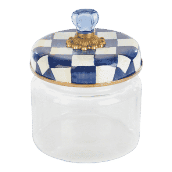 Royal Check Kitchen Canister