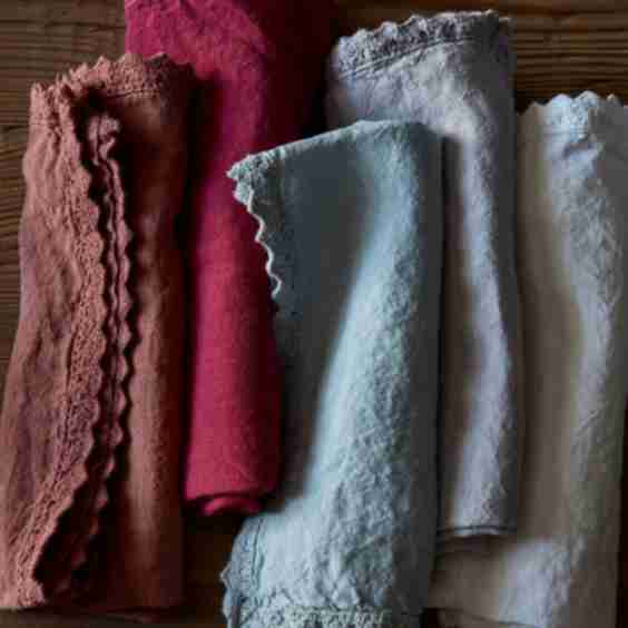 Linen Crochet Napkins