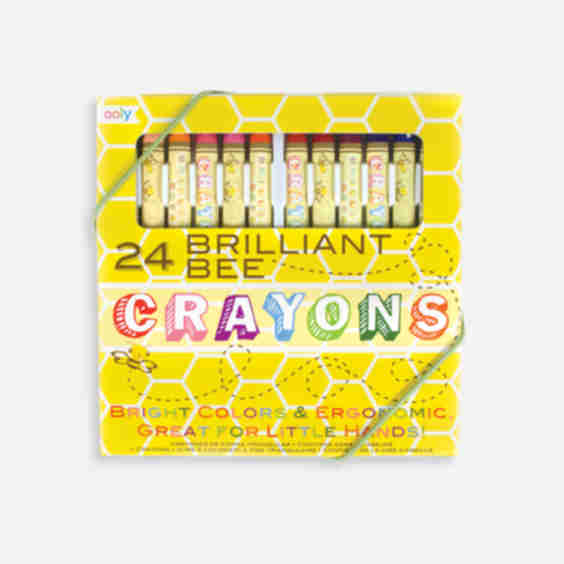 Brilliant Bee Crayons - Set of 24