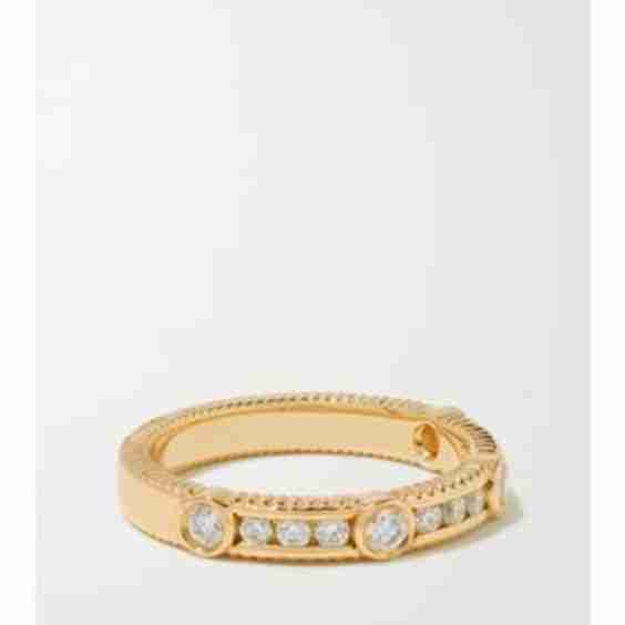 Rayon 18-Karat Gold Diamond Ring