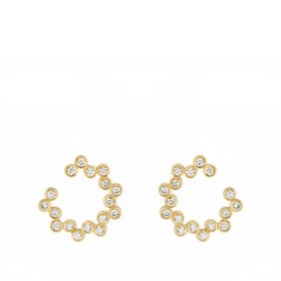 Clique Twist Hoops Earring