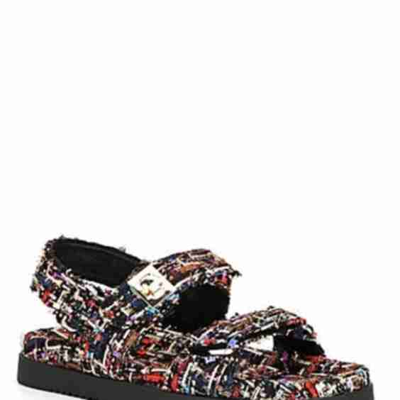 Mona Bouclé Sandals