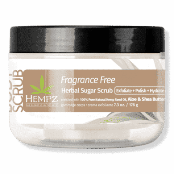 Fragrance Free Herbal Sugar Scrub