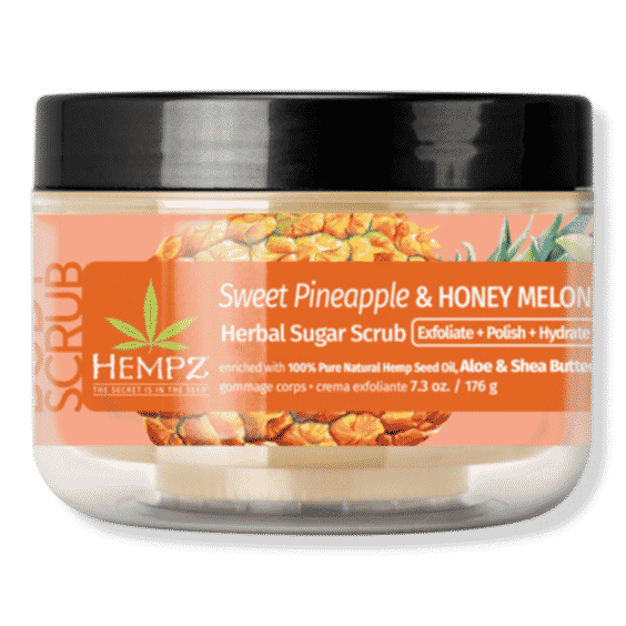 Sweet Pineapple & Honey Melon Herbal Sugar Scrub