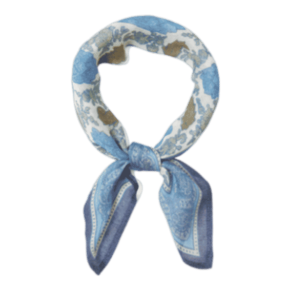 Blue Indigo Boteh Bandana