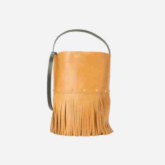 Bucket Fringes Amber