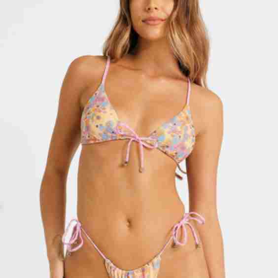 Liv Tie Front Triangle Top