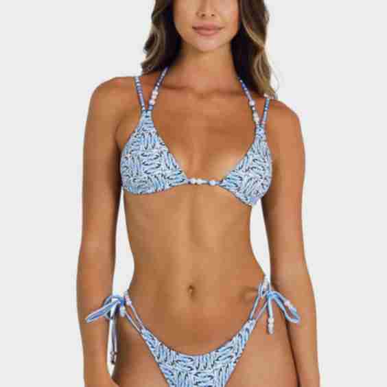 Vera Double Strap Triangle Top