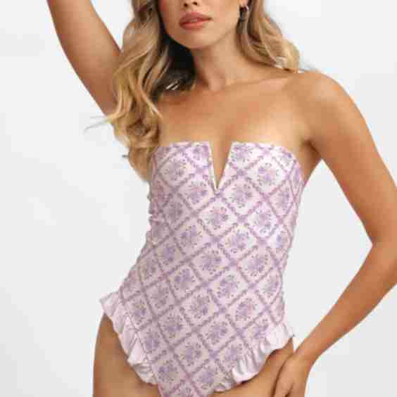 Lily Ruffled One Piece Swimsuit