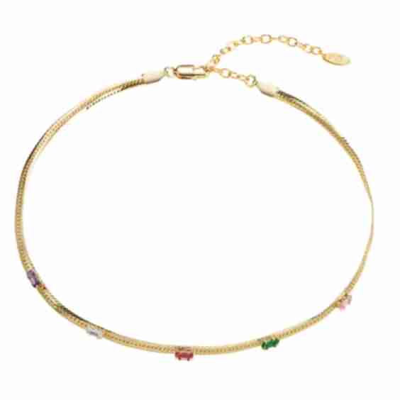 Wonderland Colorful Stones Necklace