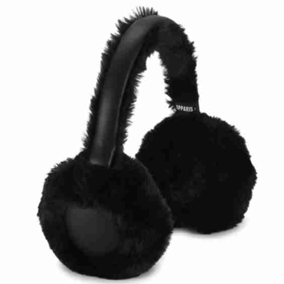 Roohi Faux Fur & Vegan Leather Earmuffs
