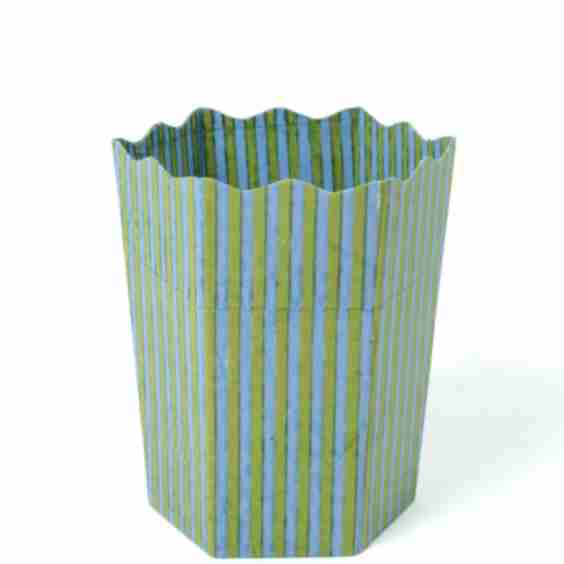 Blockprint Waste Bin / Storage Bin