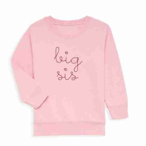 Big Sis Crewneck Fleece Sweatshirt
