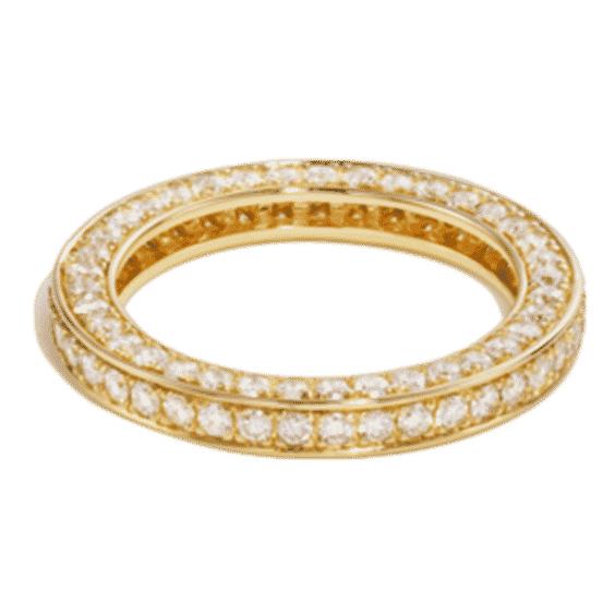 Triple Diamond Eternity Pinky Ring