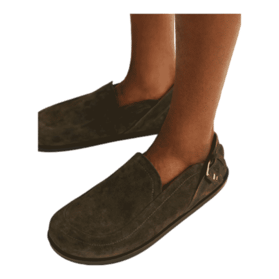 Suede Clog