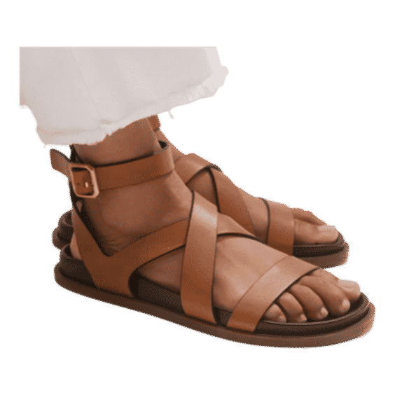 Crossover Footbed Sandal