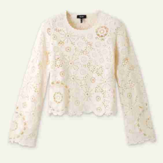Crochet Stitch Box Sweater