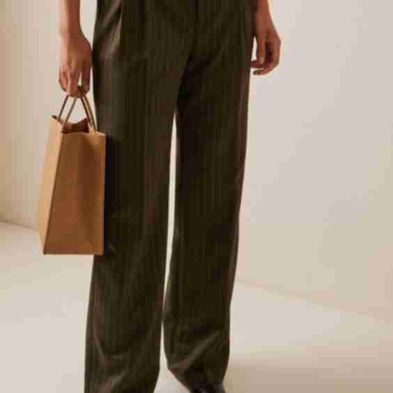 The Agnes Pleated Wide-Leg Pants