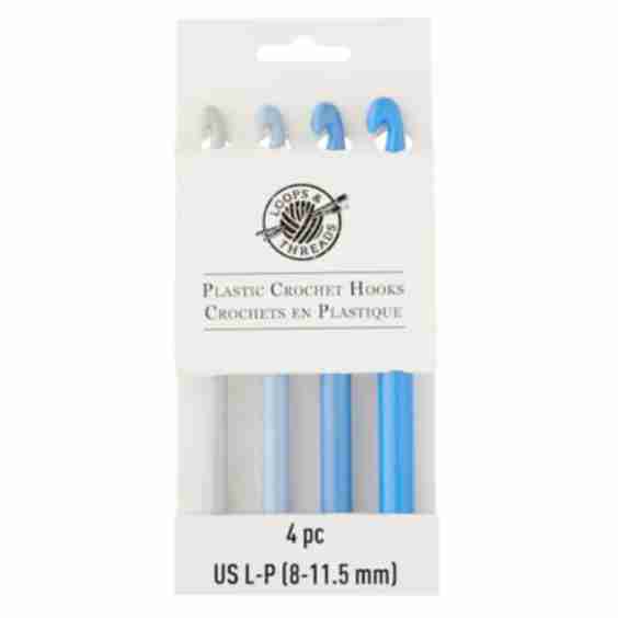 Plastic Crochet Hook Set