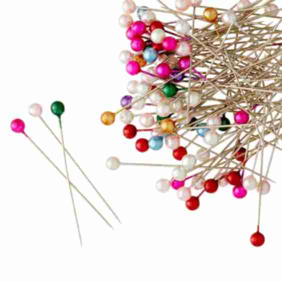 Long Pearlized Pins