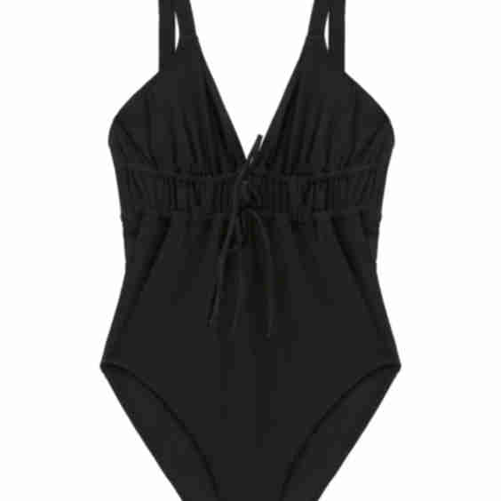 Tori Triangle Tie Detailed One Piece Suit