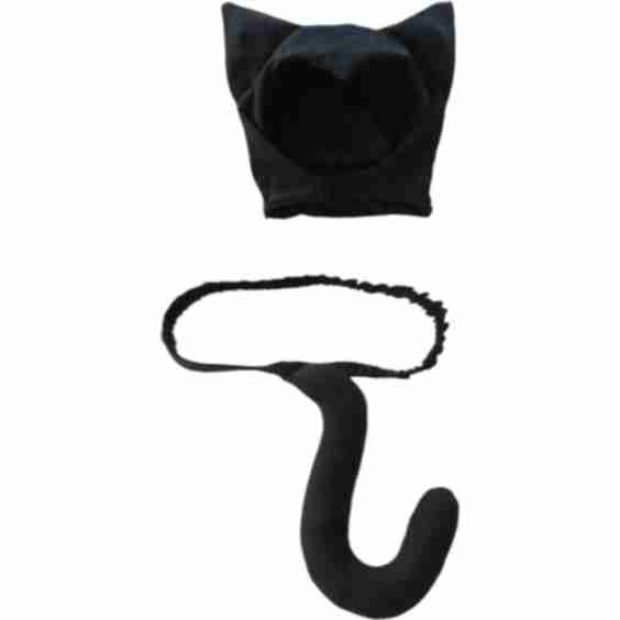 Cat Adult Hat And Tail