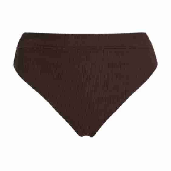 Textured High Cut Bikini Brief