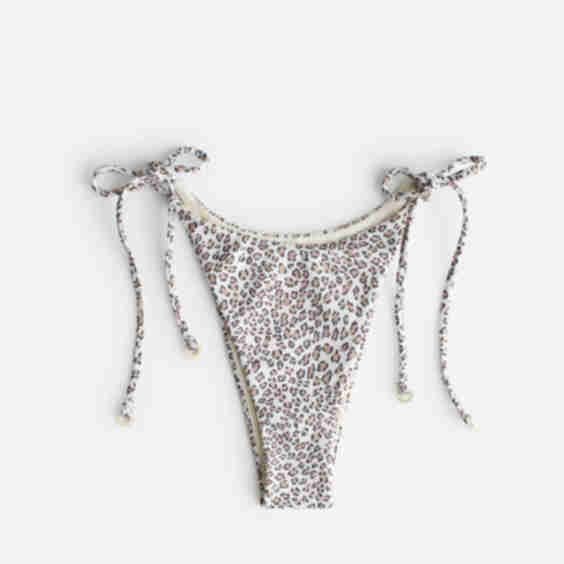 Micro Leopard Retro Tie Curve Brief