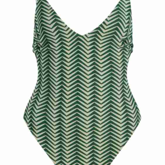 Zig Zag One Piece Swimsuit