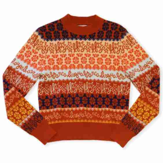 LF Logo Jacquard Pullover