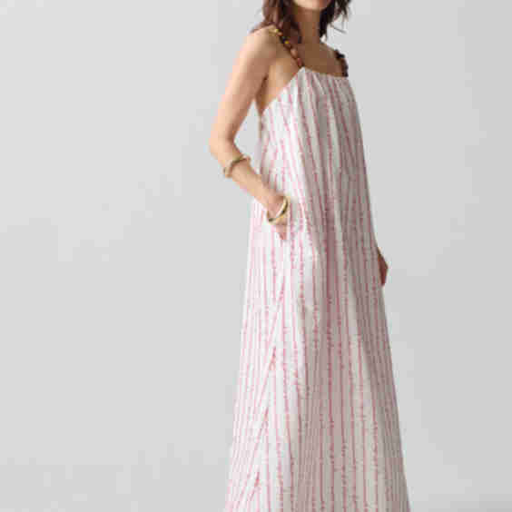 Grikos Stripe Dress