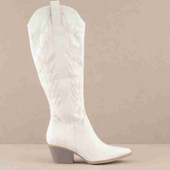 The Samara Embroidered Tall Boot