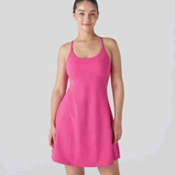 SoftlyZero Plush Active Dress-Longer Length 