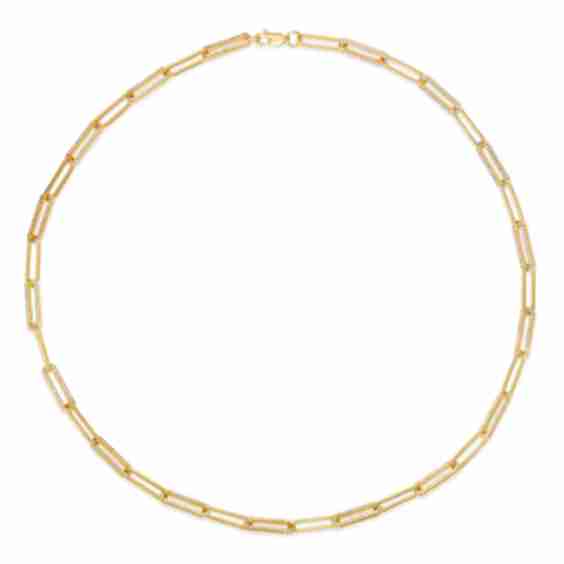 Paloma Paper Clip Necklace
