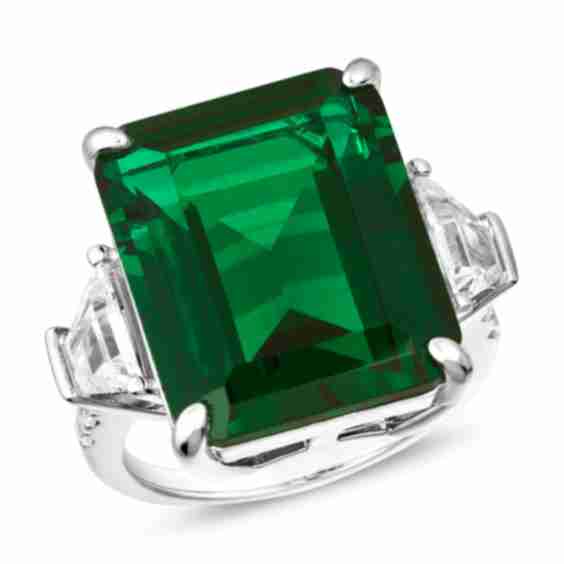 Kingsley 25 Carat Emerald Ring