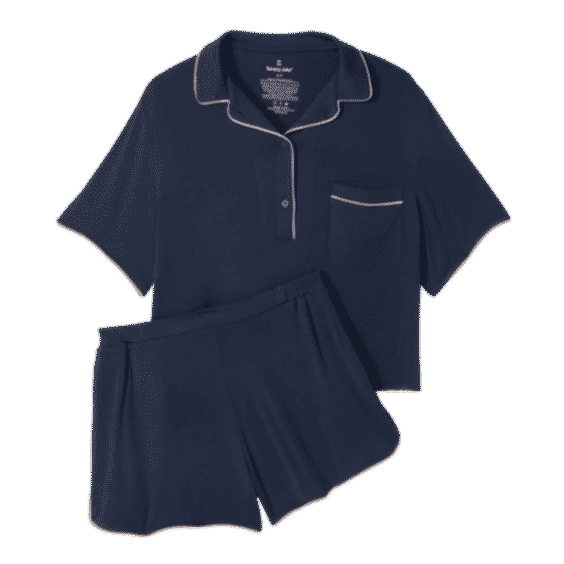 Downtime Pullover Pajama Top & Short Set