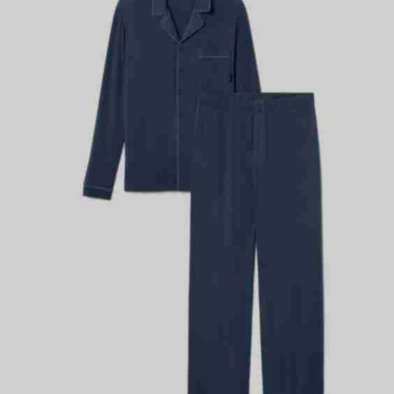 Downtime Long Sleeve Pajama Top Pant Set