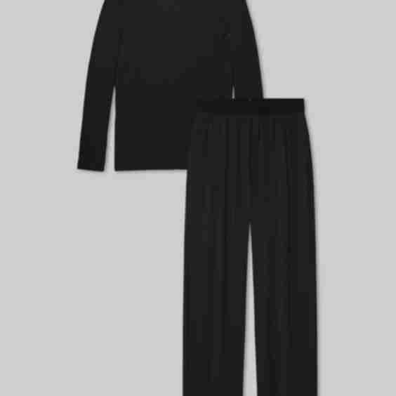 Second Skin Long Sleeve Sleep Tee & Pant Set