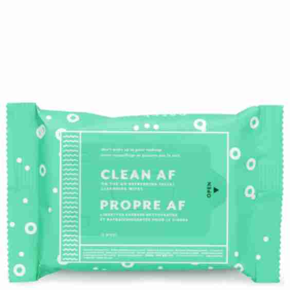 Clean AF Refreshing Facial Cleansing Wipes